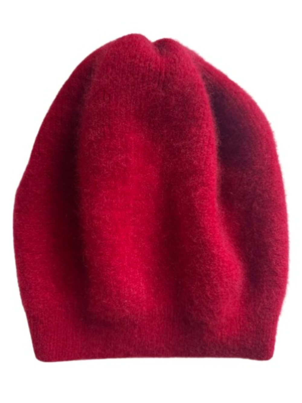WaySoft Red 100% Cashmere Beanie Machine Washable Fall Winter